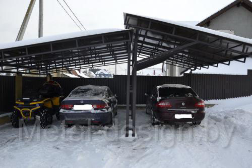 Автонавес на центральной опоре